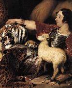 Sir Edwin Landseer Isaac van Amburgh and his Animals Sweden oil painting artist